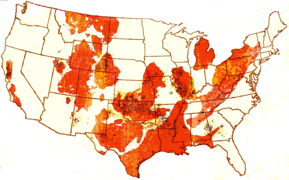 fracking map